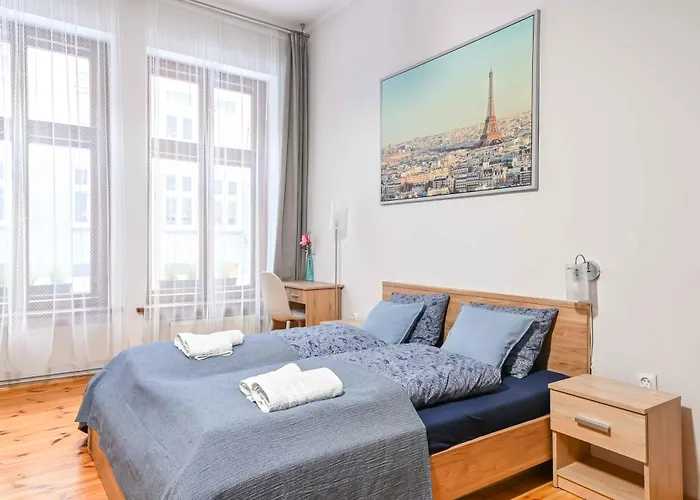 شقة Przestronne Mieszkanie W Centrum Gdanska