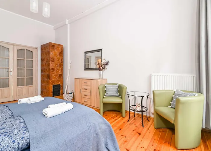 Przestronne Mieszkanie W Centrum Gdańska Apartament